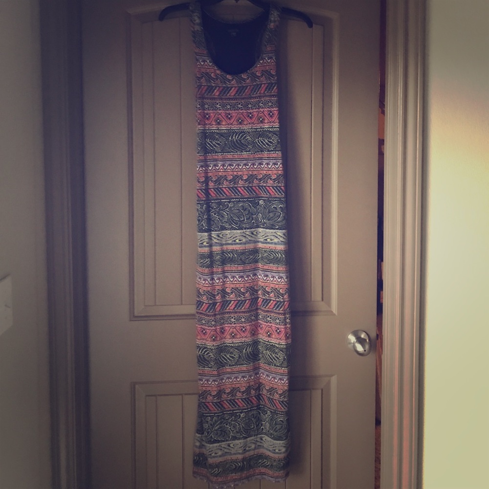 American eagle maxi cotton dress